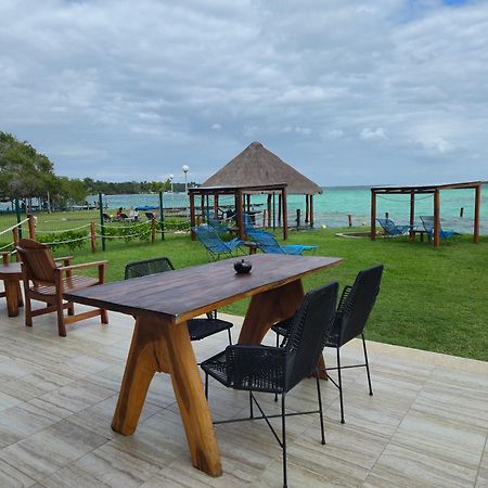 Blue Caribe Bacalar Front Lagoon Exterior foto