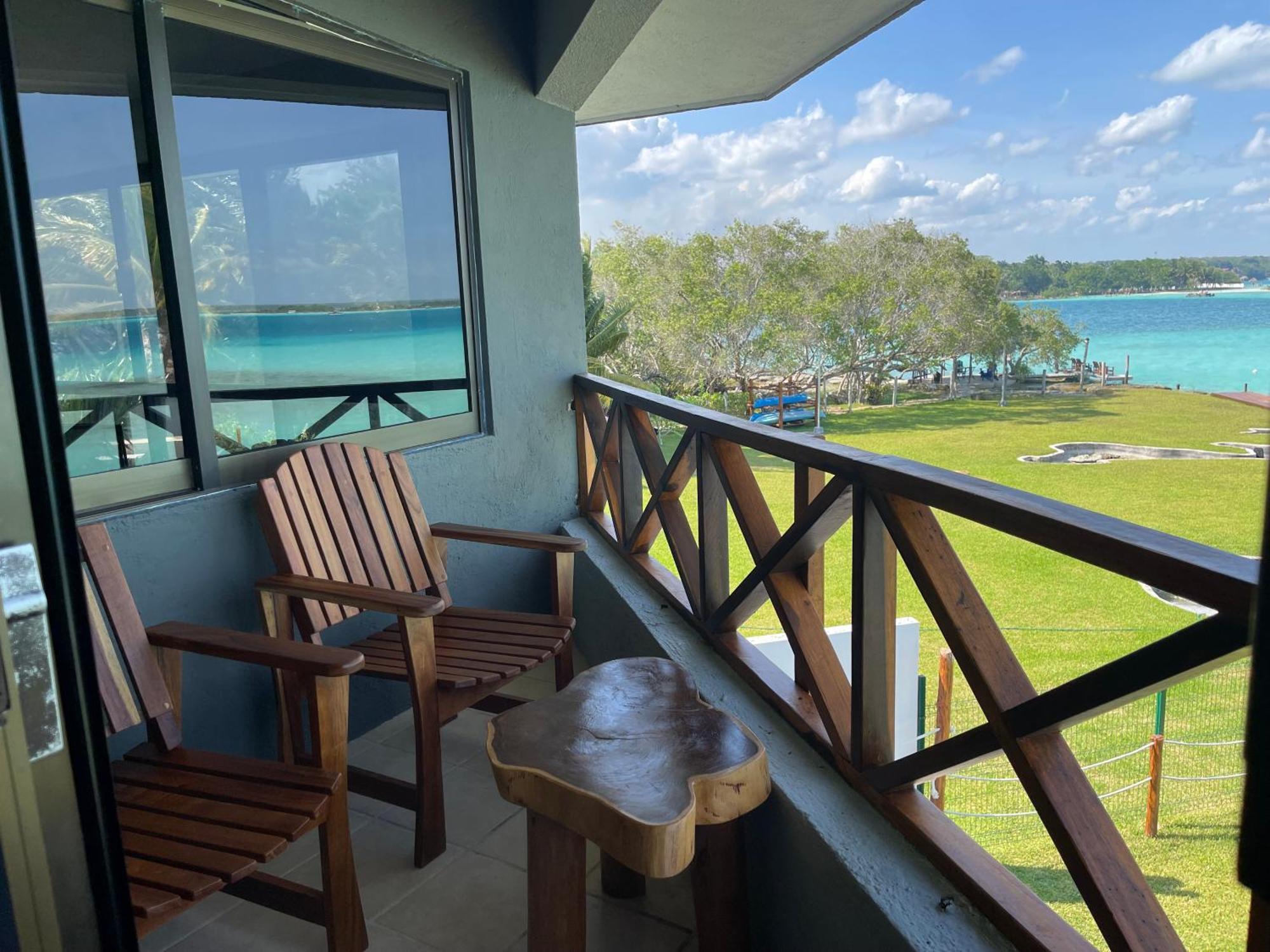Blue Caribe Bacalar Front Lagoon Exterior foto
