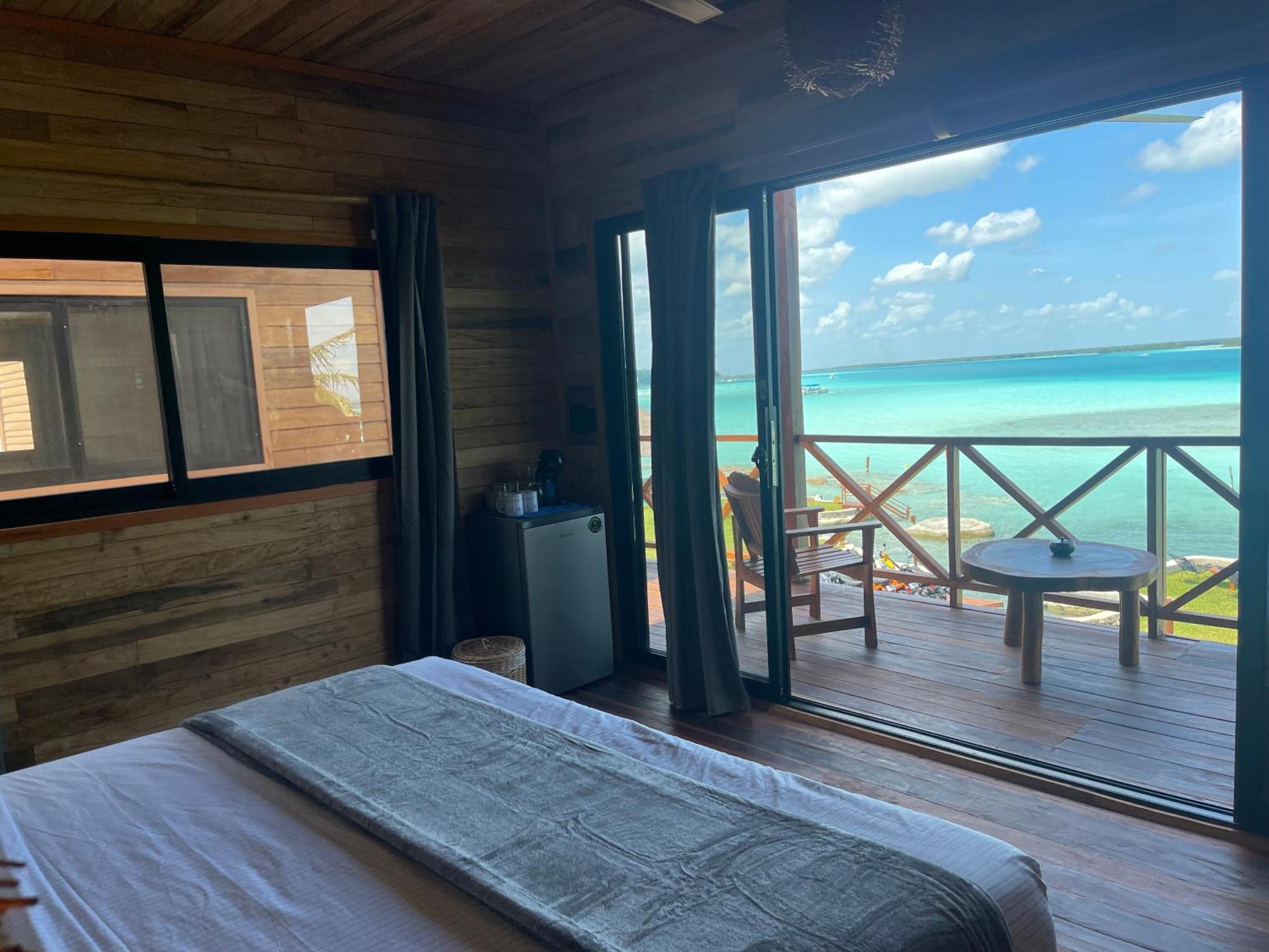 Blue Caribe Bacalar Front Lagoon Exterior foto